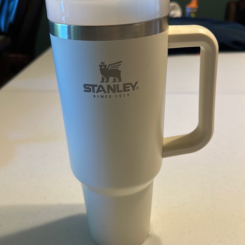 Stanley White Travel Mug